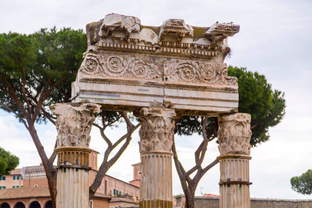 istock Roman Forum, view from Capitolium Hill in Rom 1164200307