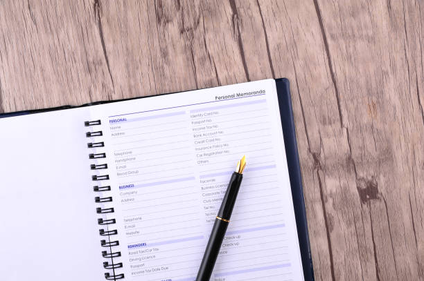 istock Personal information to be fill in - many uses for business 1164200409