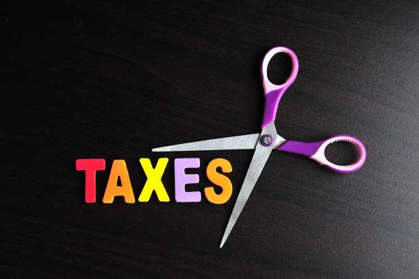 istock scissors and the alphabet TAXES 1164200416