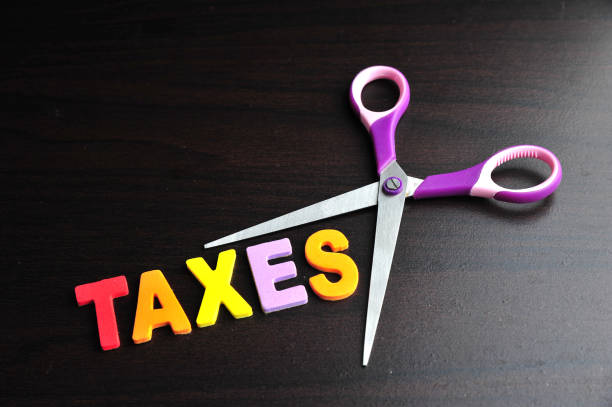istock scissors and the alphabet TAXES 1164200418