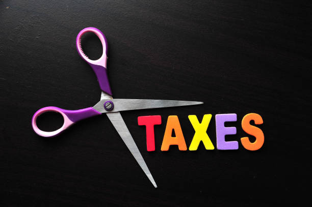 istock scissors and the alphabet TAXES 1164200419