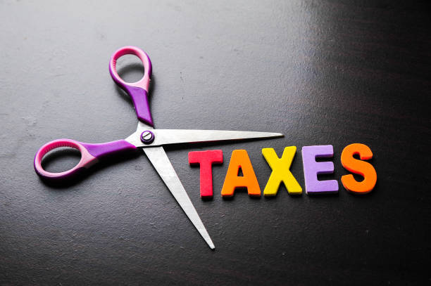istock scissors and the alphabet TAXES 1164200424