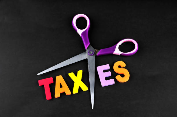 istock scissors and the alphabet TAXES 1164200443