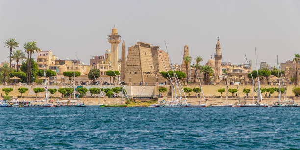 istock River Nile and the Egyptian temple 1164201408