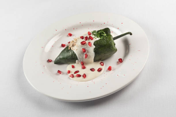 istock Chile in nogada - Mexican food 1164203703
