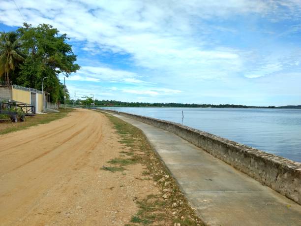 istock View towards Lake Peten Itza from the Malecon, Guatemala 1164207537