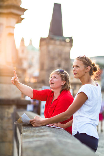 istock Mother and daughter traveling 1164219047