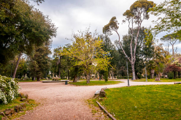istock Villa Borghese Gardens in Rome 1164227886