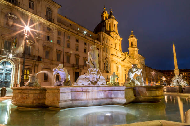 istock Navona Square in Rome, Italy. 1164227904
