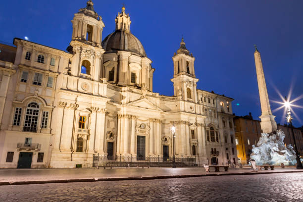 istock Navona Square in Rome, Italy. 1164227908
