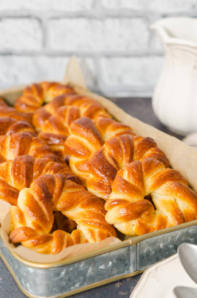 istock Sweet fresh baked buns 1164229580