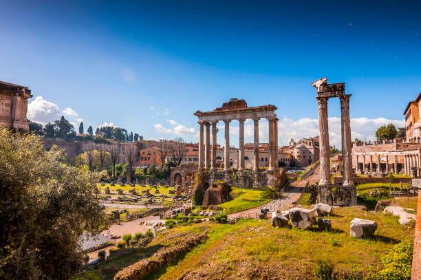 istock Roman Forum, view from Capitolium Hill in Rome 1164230519