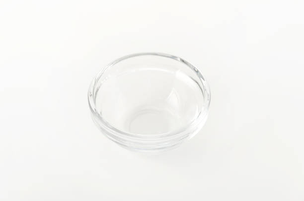 istock empty glass bowl isolated on a white background. 1164231677
