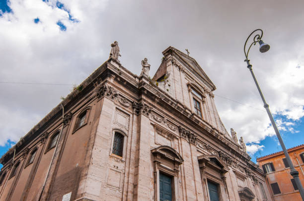 istock Santi Martina e Luca Church in Rome 1164232359