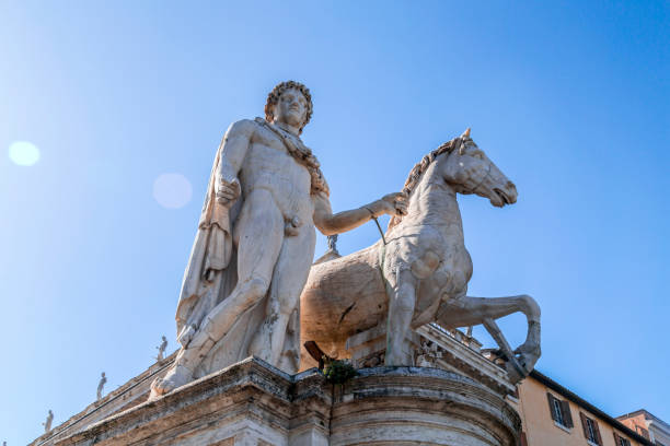 istock Piazza Campidoglio on Capitoline hill in Rome 1164232439