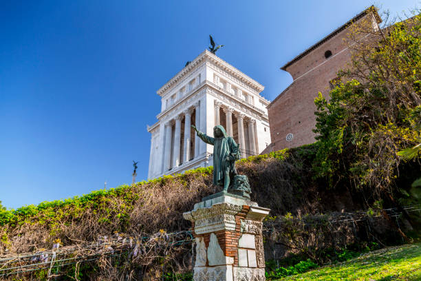 istock Piazza Campidoglio on Capitoline hill in Rome 1164232443