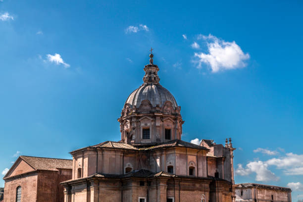 istock Santi Martina e Luca Church in Rome 1164232463