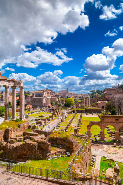 istock Roman Forum, view from Capitolium Hill in Rome 1164232489