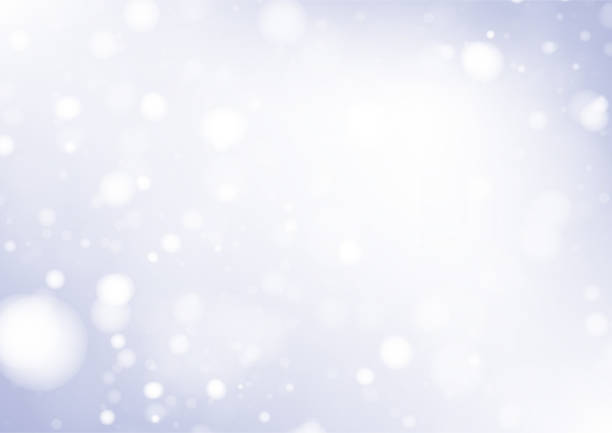 istock Merry Christmas Background with white bokeh lights for Holiday Poster, Banner, Card. Vector illustration 1164235444