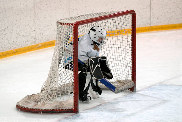 Hockey Goalie Hockey Goalie teen goalie stock pictures, royalty-free photos & images
