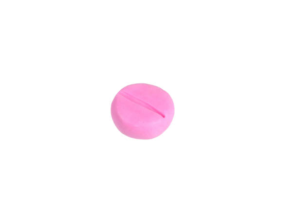 unpacked invented medicines for the treatment of viral or bacterial infections, close-up of real pills for modern diseases