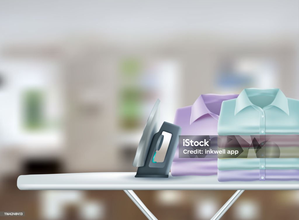 Laundry Background Vector Laundry Vector Set Isolated Illustration Stock Illustration - Download ...