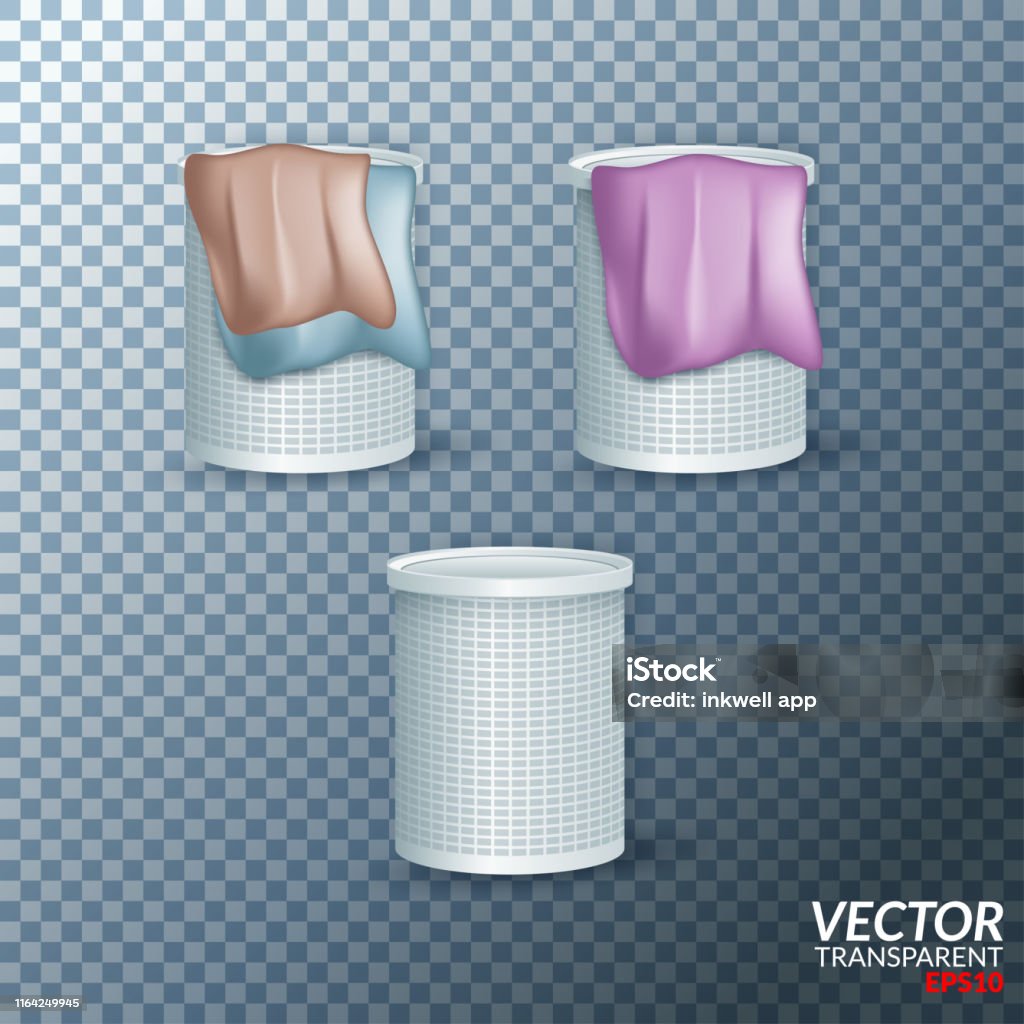 Laundry Redvector Laundry Vector Set Isolated Illustration Stock Illustration - Download ...