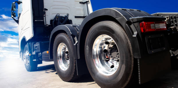 istock truck transportation, modern semi truck 1164252325