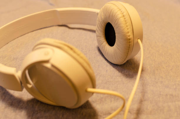 istock Headphones different colors. man. woman 1164252329
