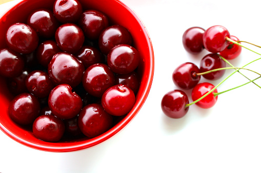 Sour cherry fruits