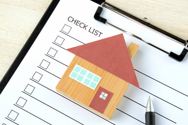 House object and checking list House object and checking list audition photos stock pictures, royalty-free photos & images