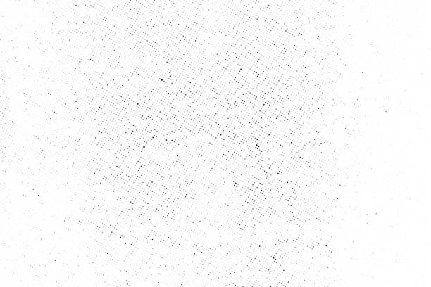 Subtle halftone dots vector texture overlay Subtle halftone vector texture overlay. Monochrome abstract splattered background. persistance stock illustrations
