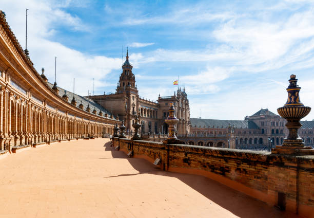istock The Plaza de Espana in Seville 1164274855