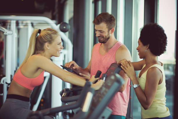 istock Always with friends in gym. 1164277075