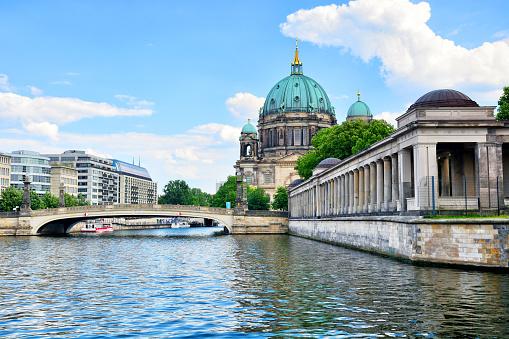 Berlin Cathedral and Spree river