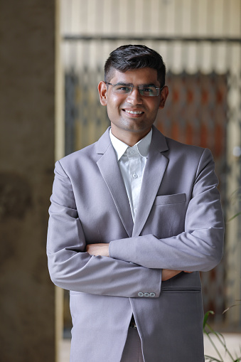 Successful Indian Businessman Wearing Suit