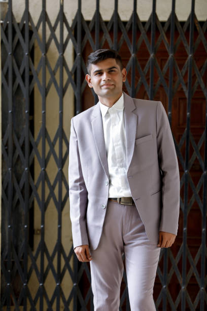 istock successful Young Indian businessman  Wearing Suit 1164281288