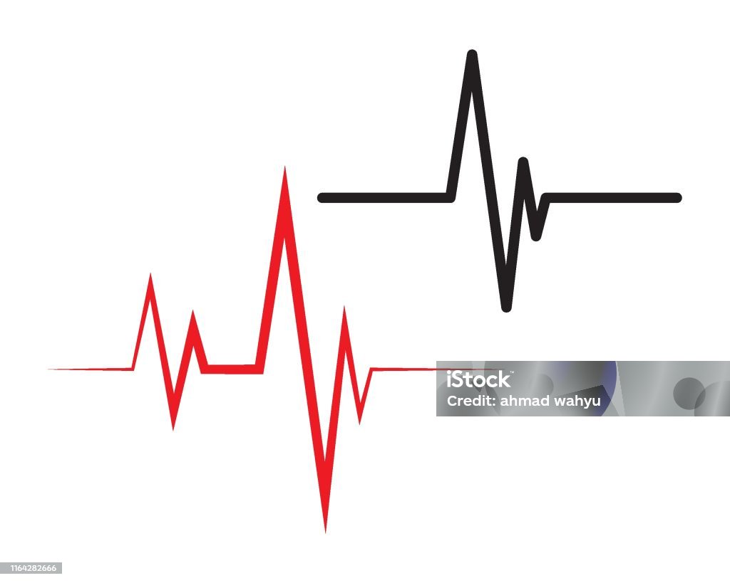Pulse Line Vector Stock Illustration - Download Image Now - Abstract ...