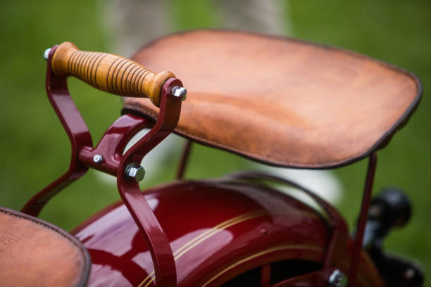 istock Vintage motorcycle seat 1164289812