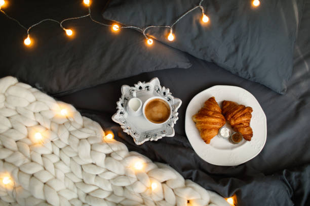 istock Cozy winter morning at home. 1164294748