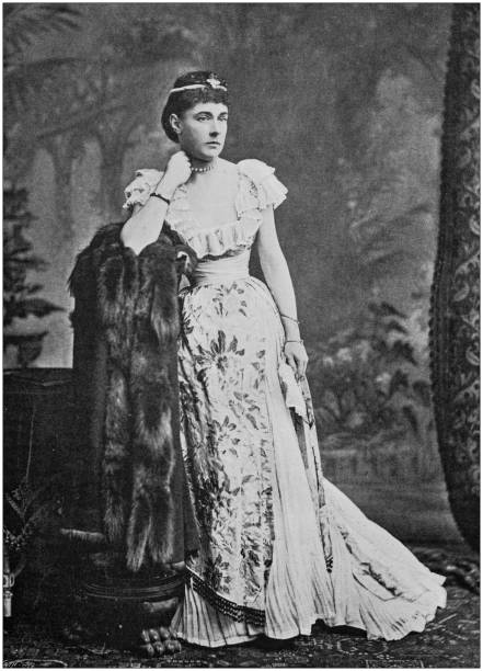 istock Antique photo: Portrait of woman, actress 1164295267