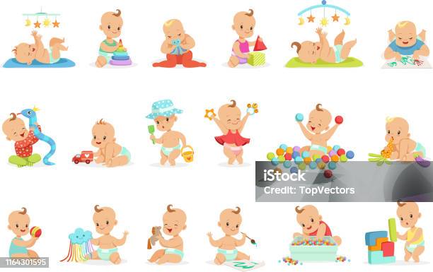 Ilustración de Adorables Bebés De Dibujos Animados Femeninos Jugando Con Sus Juguetes Rellenos Y Herramientas De Desarrollo Conjunto De Bebés Felices Lindos y más Vectores Libres de Derechos de Bebé - iStock Ilustración de Adorables Bebés De Dibujos Animados Femeninos Jugando Con Sus Juguetes Rellenos Y Herramientas De Desarrollo Conjunto De Bebés Felices Lindos y más Vectores Libres de Derechos de Bebé - iStock