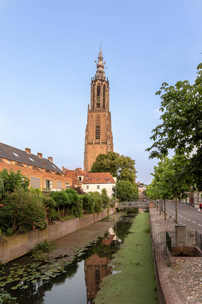 istock Our Lady Tower in Amersfoort, Netherlands 1164302679
