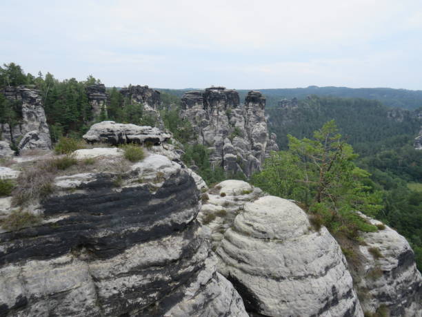 istock Elbe Sandstone Mountains, Elbe, Bastei view 1164313616