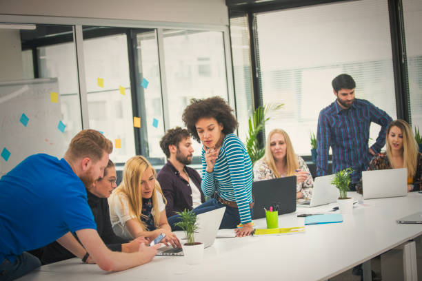 istock A busy day in the office 1164322252