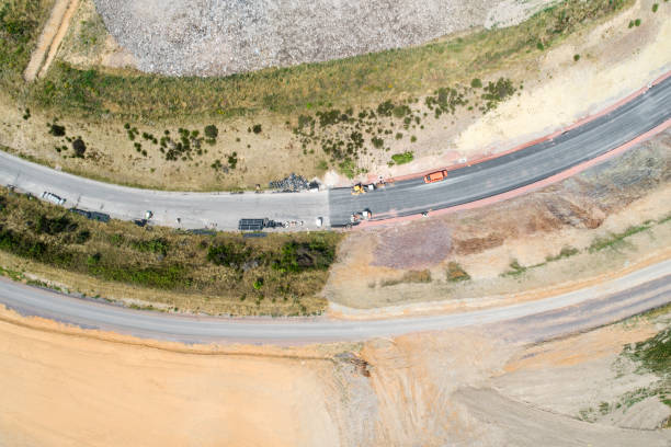 istock Construction site of a federal road 1164322634