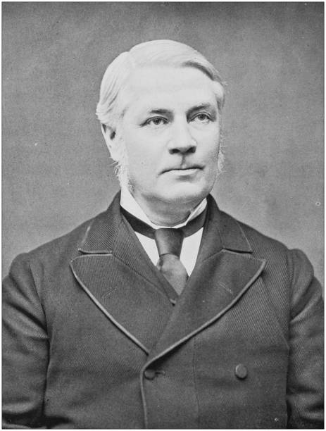 istock Antique photo: Portrait of man, Hon Lord Ashbourne 1164334323
