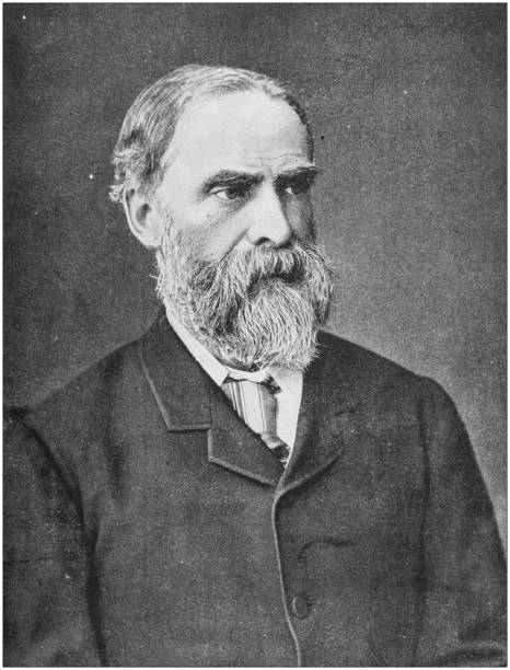 Antique photo: Portrait of man, Hon James Bryce