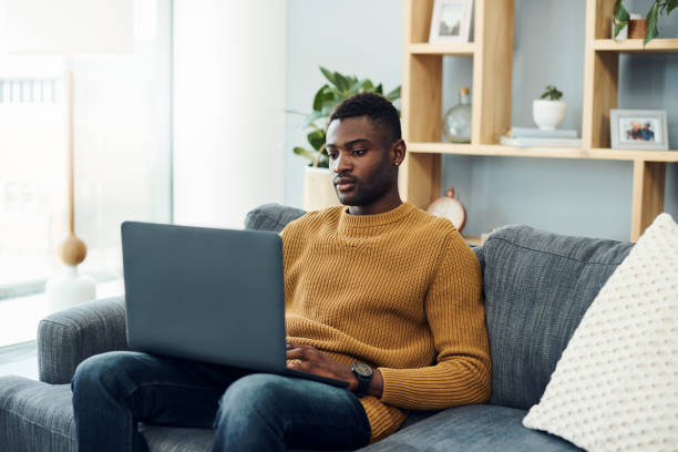 istock Chilling on the net is his favourite pastime 1164339257