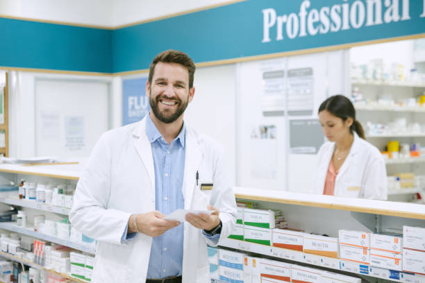 istock Filling another prescription, bettering another person's health 1164339342